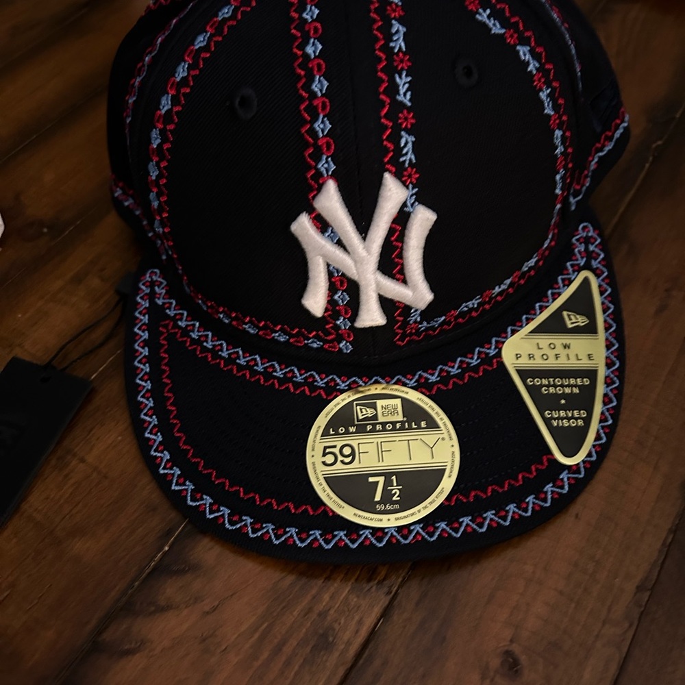 KITH & NEW ERA FOR YANKEES FLORAL FRAME 59FIFTY - NOCTURNAL - 7 1/2